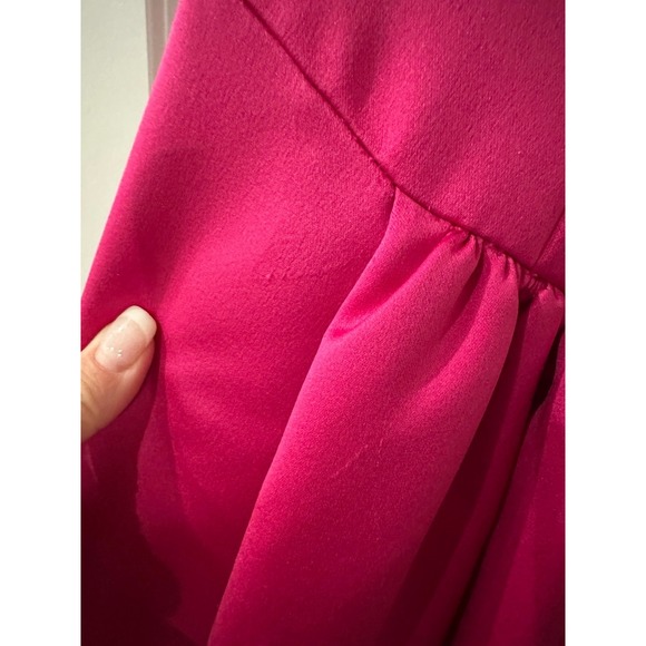 Vintage Victor Costa Gown Pink Formal Prom Bridal Cocktail Dress - Picture 9 of 12